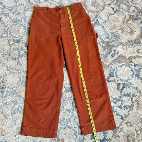 Super cool and comfortable High Rise Straight Crop Chinos by Gap size 10 - Picture 8 of 13